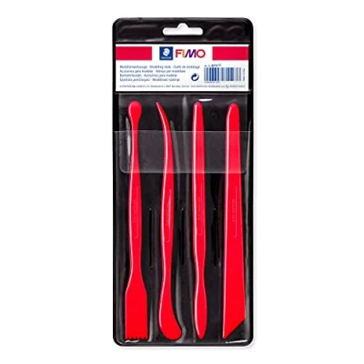 Afbeelding van Modeleerset spatels 8 stuks