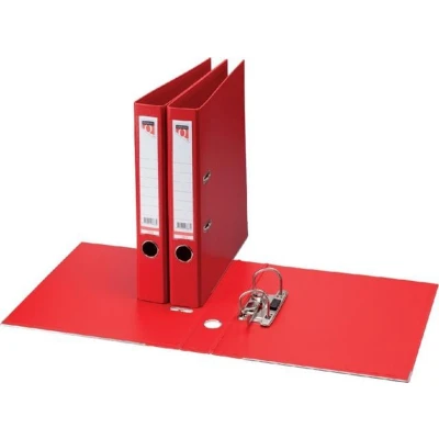 Afbeelding van Pergamy Ordner, Voor Ft A4, Volledig Uit Pp, Rug Van 5 Cm, Rood Ordner