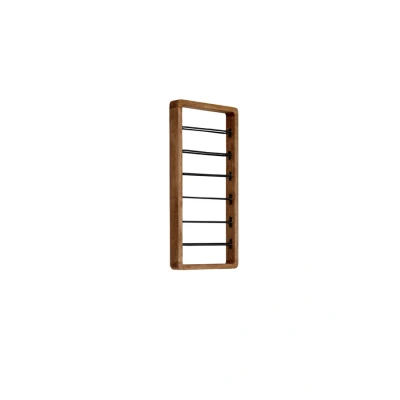 Afbeelding van Light &amp; Living Wijnrek SORRENTO 40x6x80cm Bruin