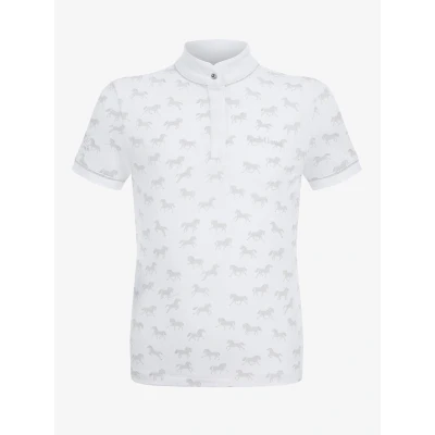 Afbeelding van LeMieux Wedstrijdshirt Mini Bella Wit 9 10 Jaar