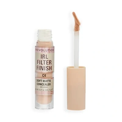 Afbeelding van Revolution Beauty, IRL concealer, medium tot volledige dekking, C4, 6 g