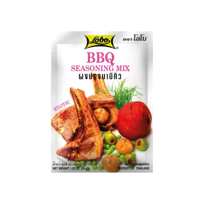 Afbeelding van Lobo Barbecue Marinademix 12 x 35 g