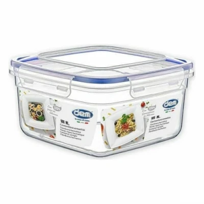Afbeelding van Hermetische Lunchtrommel Dem 900 ml 15 x 8 cm (12 Stuks)