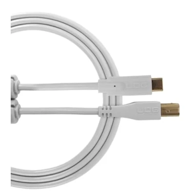Afbeelding van UDG USB 2.0 C B White Straight 1,5 m (U96001WH) Kabel voor DJs