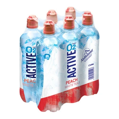 Afbeelding van Active O2 Peach White Tea 6x50cl