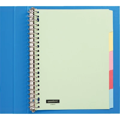 Afbeelding van Tabbladen Quantore 23 gaats 5 delig assorti karton 1 set 25 stuks
