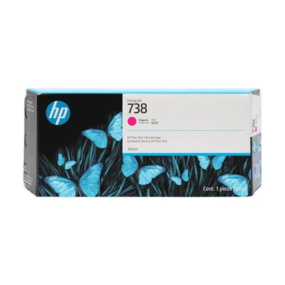 Image de Cartouche d’encre DesignJet HP 738, magenta, 300 ml