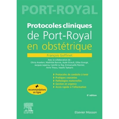 Image de Protocoles cliniques de Port royal en obstétrique