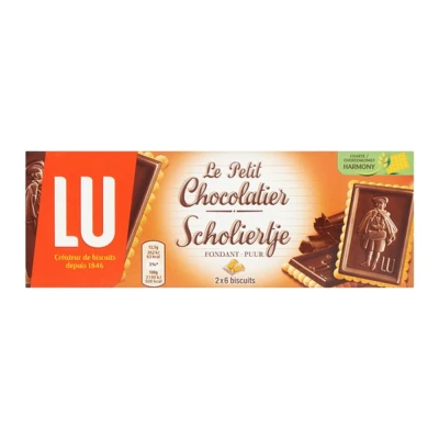 Afbeelding van Lu Scholiertje Puur 14x150g