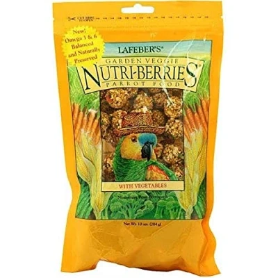 Afbeelding van Lafeber Garden Veggie Nutri Berries Parrot Vogelvoer 284 g