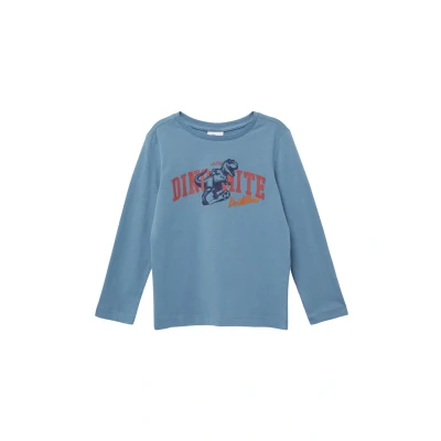 Afbeelding van s.Oliver Longsleeve voor kinderen, Maat: 104/110, Hellblau