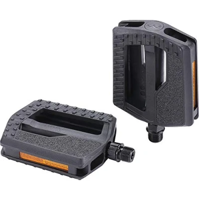 Afbeelding van BBB Cycling EasyBase 2.0 Fietspedalen Antislip Trappers voor Stadsfiets &amp; E bike Met Reflector Zwart BPD 48