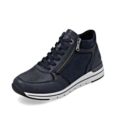 Afbeelding van Remonte Baskets basses pour femme R6776, semelle lâche, Bleu 14., 38 EU