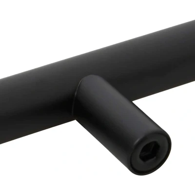 Afbeelding van Handvatten 5 st 480 mm roestvrij staal zwart