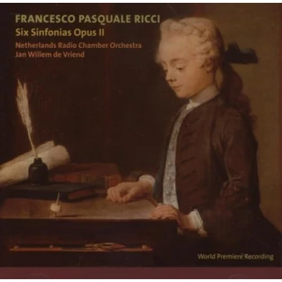 Afbeelding van Netherlands Radio Chamber Orchestra Ricci: Six Sinfonias Opus II (CD)