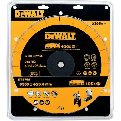 Afbeelding van DeWalt DT3752 Diamantdoorslijpschijf 355 x 25,4mm metaal