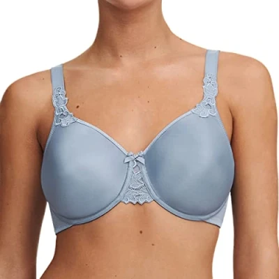 Image de Chantelle Hedona Femme Effet minimiseur Soutien gorge à armatures Sous vêtement, New Mist, 75B