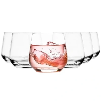 Afbeelding van Glasmark Krosno cocktailglazen, 0,31 liter, vaatwasmachinebestendig, kleine sapglazen, 6 x 310 ml, stuks
