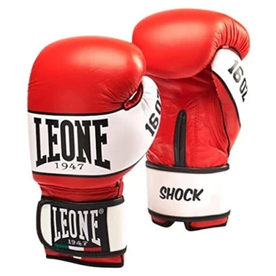 Afbeelding van Leone1947 Shock Gevechtshandschoenen Rood 16 oz