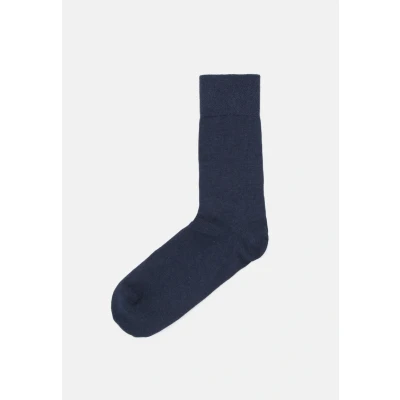 Afbeelding van FALKE Heren Sensitive London Diabetici Zachte Randen Niet comprimerende Sokken Platte Teen Stiksels Ademend Duurzaam Katoen 1 Paar, Marineblauw Melange 6127, 39 42