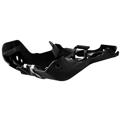 Afbeelding van Polisport Skidplate Met Linkbeschermer Sherco SEF250 SEF R250 2014 2021 R300 SE 2022 Zwart