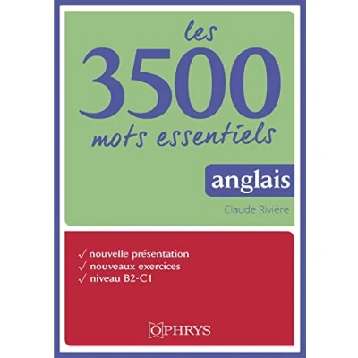 Afbeelding van Les 3500 mots essentiels en anglais