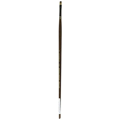 Afbeelding van Winsor &amp; Newton Monarch Olieverf Penseel Lange Steel Plat 4