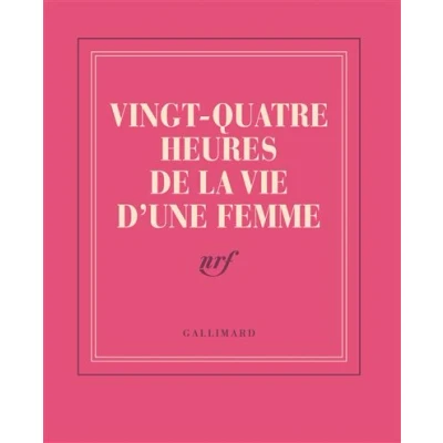 Image de Carnet poche &quot;Vingt quatre heures de la vie d&#039;une femme&quot; (papeterie)