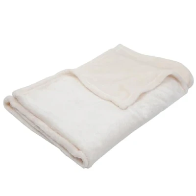 Afbeelding van babyCalin Deken ecru 75 x 100 cm