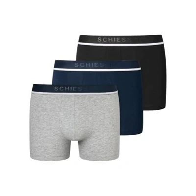 Image de Schiesser Herren 3 PACK Boxershorts Bio Baumwolle 95/5 Organic