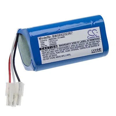 Afbeelding van vhbw Accu compatibel met Miele RX1 SJQL0, Scout stofzuiger, huishoudelijke robot (2600 mAh, 14,4 V, Li ION)
