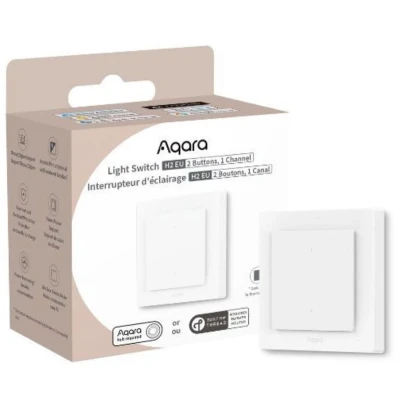 Afbeelding van Aqara Light Switch H2 EU (2 Buttons, 1 Channel)