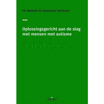 Afbeelding van Oplossingsgericht aan de slag met mensen autisme