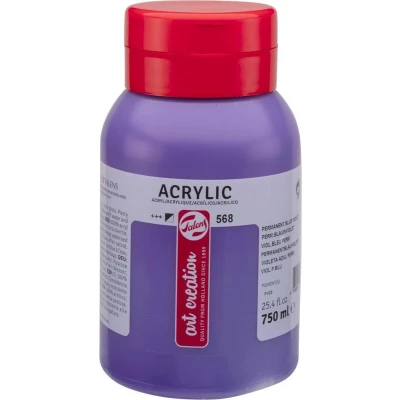 Afbeelding van Talens Art Creation Acrylverf Flacon Van 750 Ml, Permanentblauwviolet