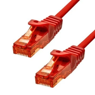Afbeelding van ProXtend 6UTP 005R netwerkkabel Rood Cat6 U/UTP (UTP)