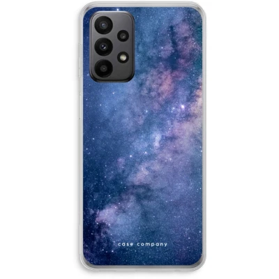 Afbeelding van hoesje geschikt voor Samsung Galaxy A23 Nebula Soft Cover Telefoonhoesje Bescherming aan alle Kanten en Schermrand