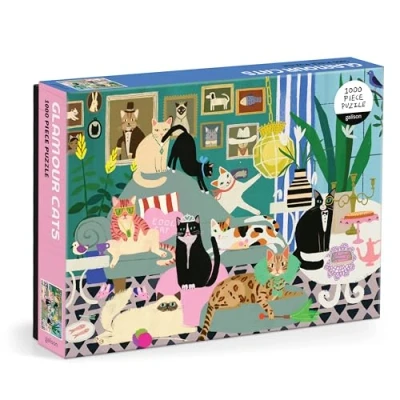 Afbeelding van Glamour Cats 1000 Piece Puzzle