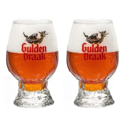 Afbeelding van Gulden Draak Bokaal Bierglas 330 ml 2 stuks