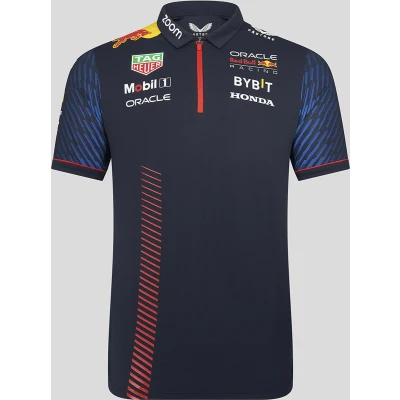 Afbeelding van Red Bull Racing Teamline Polo 2023 XXL Max Verstappen Formule 1 Sergio Perez Oracle