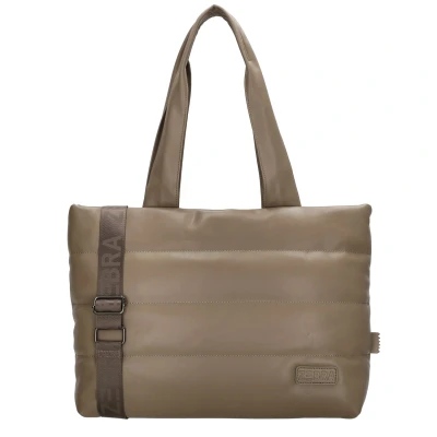 Afbeelding van Zebra Trends Evie Shopper / Laptoptas 15,6 inch Taupe