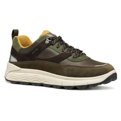 Afbeelding van Geox U56FDC Lage sneakersVrije tijdsschoenenHeren sneakers Kleur: Bruin Maat: 44
