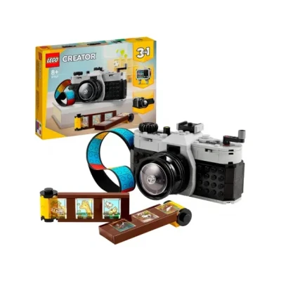 Afbeelding van LEGO 31147 Creator 3in1 Retro fotocamera Set met TV en Videocamera