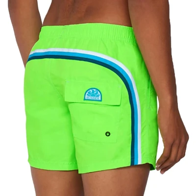 Afbeelding van SUNDEK Zwemboxershorts voor heren, 24813 Fluo Green 13