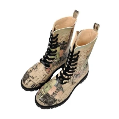Afbeelding van DOGO Zipsy Dames Laarzen Bonjour Paris 41