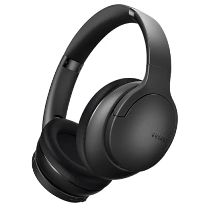 Afbeelding van DOQAUS draadloze Bluetooth hoofdtelefoon, hoofdtelefoon met 3 EQ modi, 5.3, 80 uur speeltijd, zachte eiwit oorbescherming, hifi stereo microfoon, voor reizen,