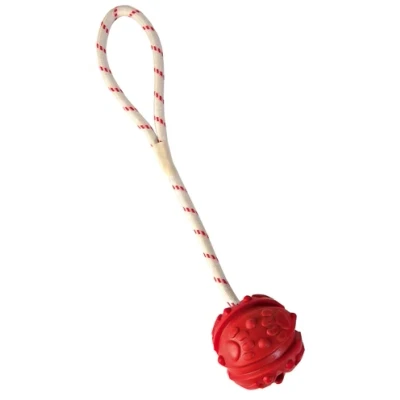 Afbeelding van Trixie Bal Aan Touw Natuurrubber Drijvend Assorti 4,5 CM / 35 (385810)