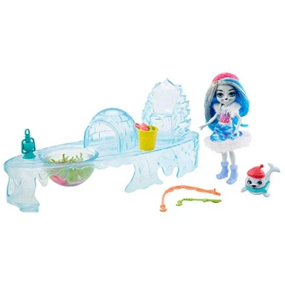 Afbeelding van Enchantimals iglo ijs vissen Speelfiguren set