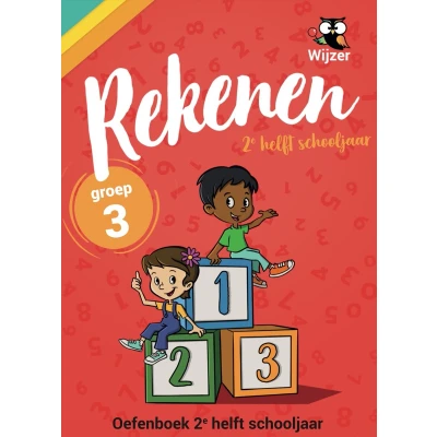 Afbeelding van Rekenen Groep 3 Oefenboek 2e helft schooljaar