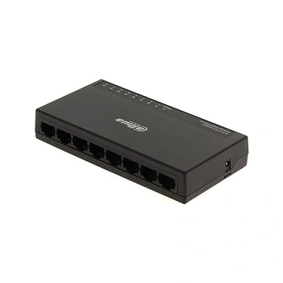 Afbeelding van Dahua Switch PFS3008 8GT L V2 Type L2 DH (8 Havens), Netwerkschakelaar, Wit