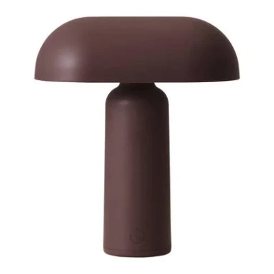 Afbeelding van Normann Copenhagen Porta Oplaadbare Tafellamp Bruin